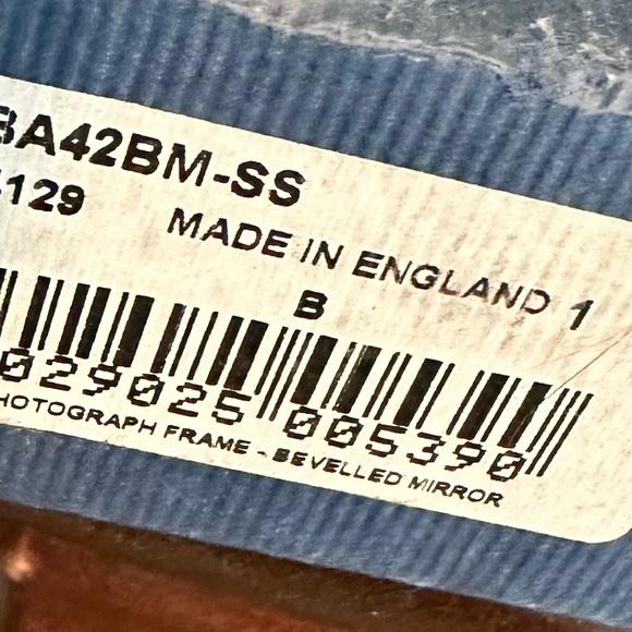 Carrs Sheffield Sterling Silver Mirror - Picture 3 of 6